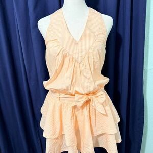 Koch Mini Pink Dress Size XS 100% Cotton NWOT